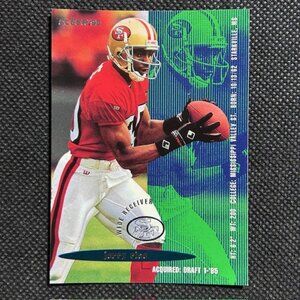 1995 Fleer Football #348 Jerry Rice San Francisco 49ers HOF